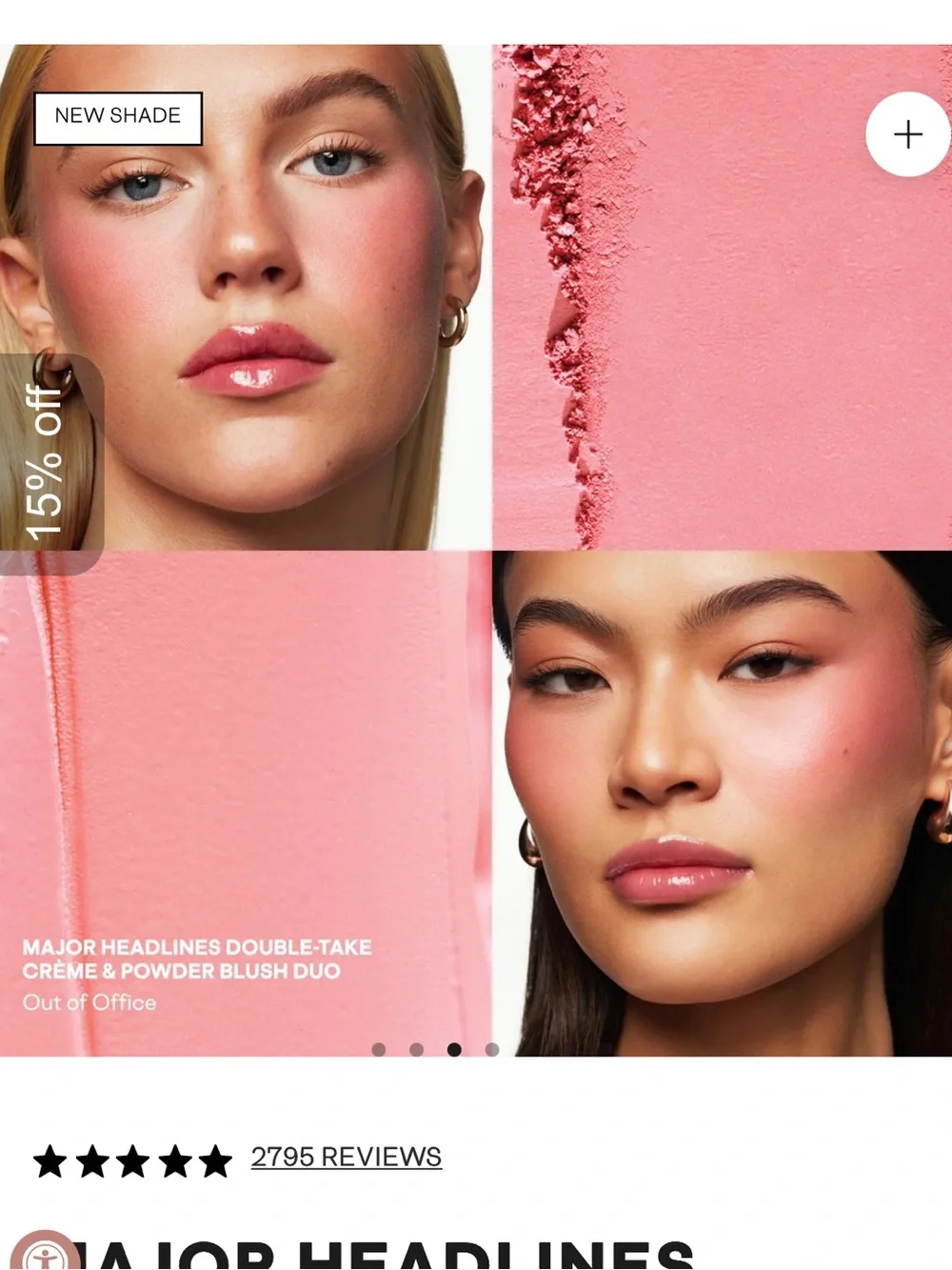 Patrick Ta Dual- Major Headliner Blush Duo — Out of Office